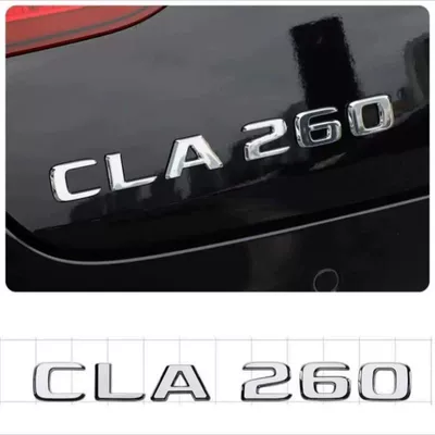 car emblem, rear badge, Car logo - standard-cla260-original-car-model