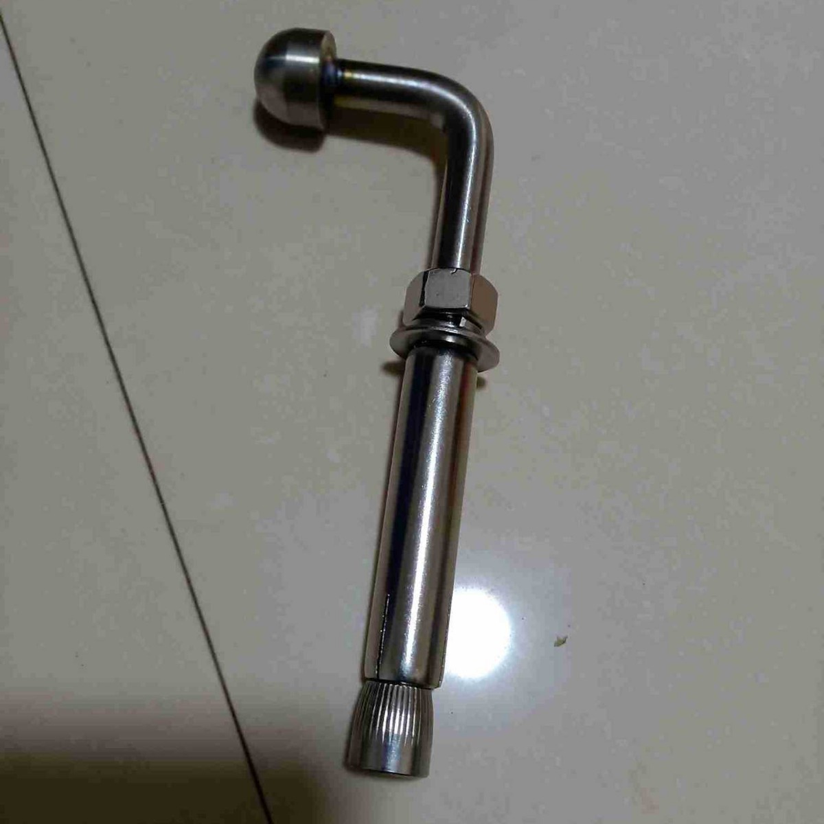 膨胀式L型沉降观测点测量标志预埋件不锈钢钉水准点测绘钉高精度