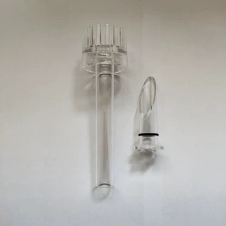 鱼缸玻璃除油膜花篮浮子进出水口浮子不锈钢除油膜配件水族箱花篮