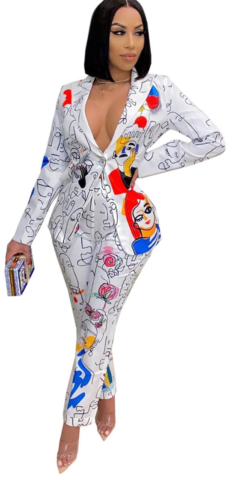 Women's Clothing Niche Design Contrast Color Button Long Sleeve Suit Jacket Slim Loose Spring New Suit_voghion.com
