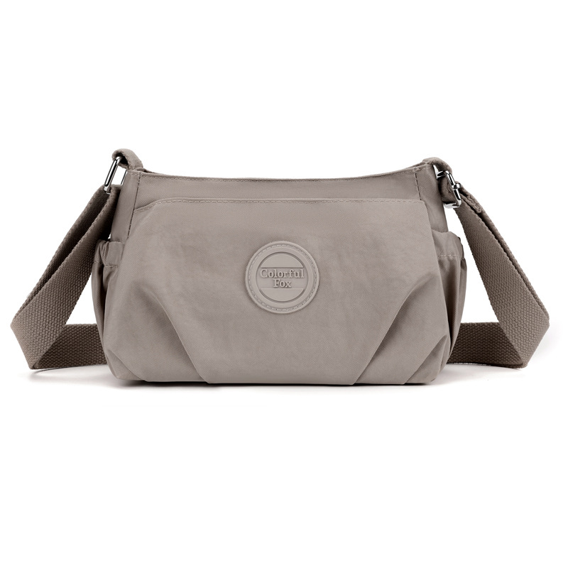 Bunte Fuchs frauen neue schulter Koreanische version modische casual crossbody plissee wasserdichte nylon tasche_voghion.com