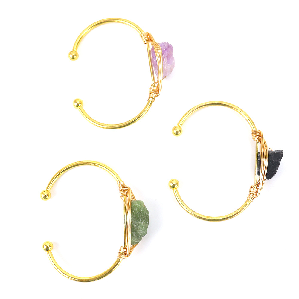 1 Piece Fashion Crystal Metal Plating Womenu0027S Bangle