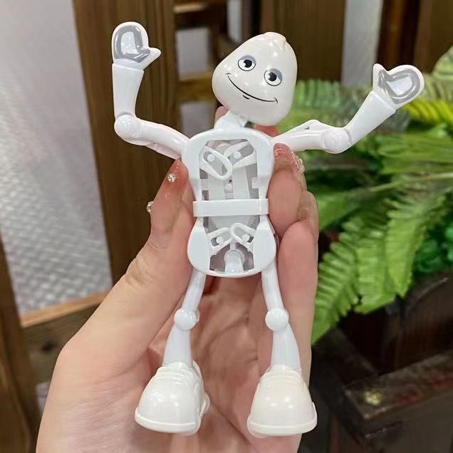 춤추는 로봇--흰색