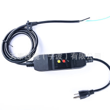 三芯美規GFCI自動復位美標漏電保護三腳插頭帶過壓保護美國電源線