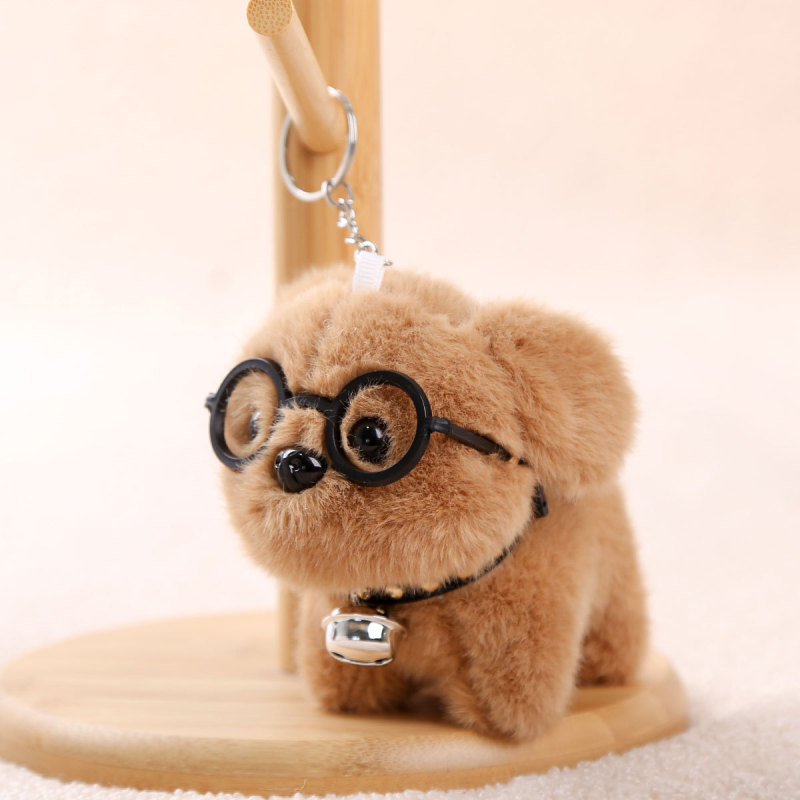 かわいい子犬ペンダントウエストハイランド犬ぬいぐるみおもちゃ人形バックパックキーホルダーペンダントガールフレンドギフト|undefined