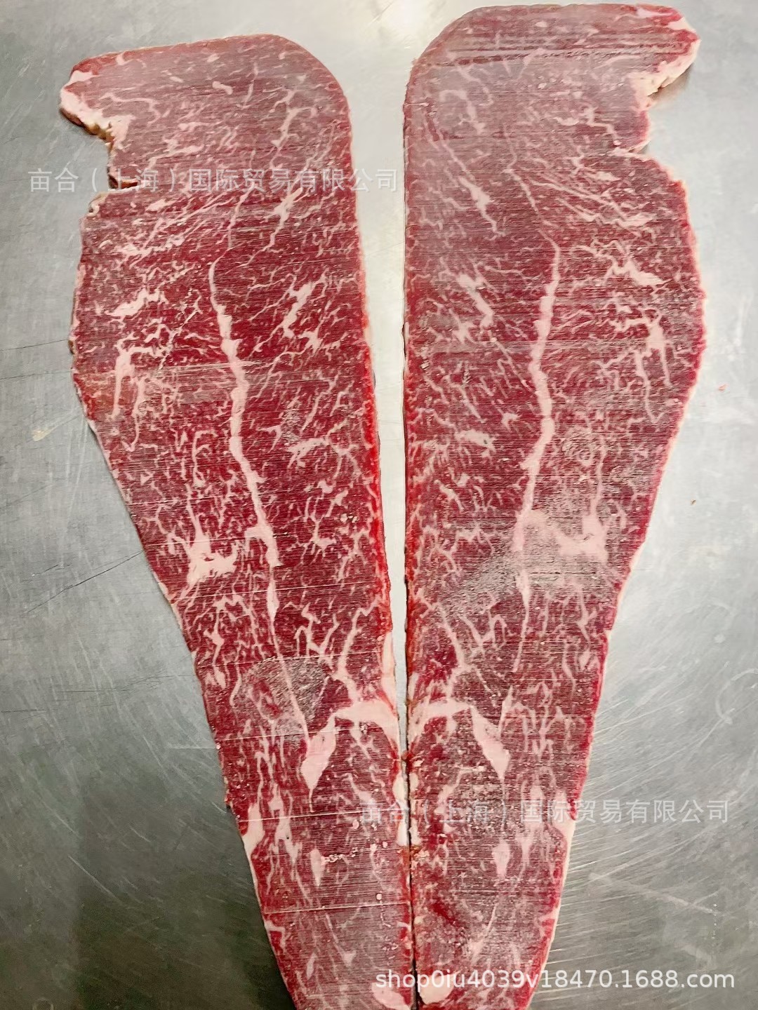 澳洲牛肉1265厂托马斯黑安格斯M3-4腹肉心适用于西餐、牛排、烤肉