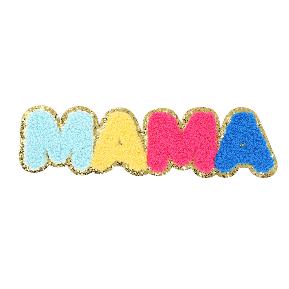 8g Weight Clothing Sticker Patches Classification 1 Piece Quantity Felt Material Letter Pattern Simple Style Style 1 Piece Simple Style Letter Felt Clothing Sticker Patches 4