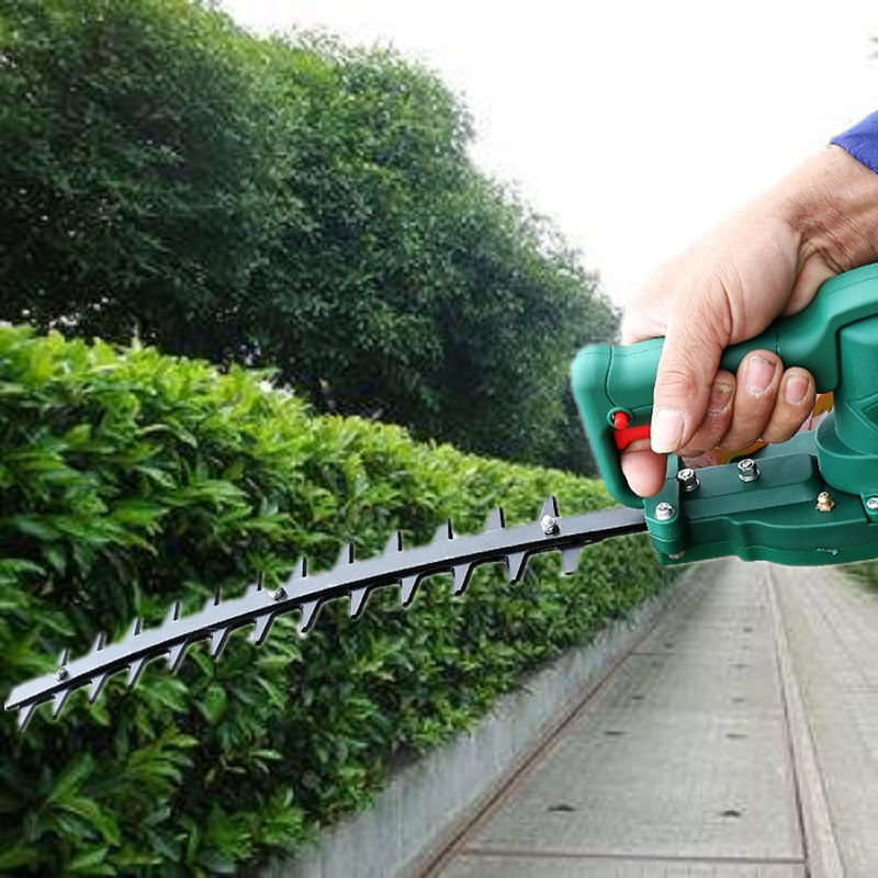 山东工厂直销电动直刀绿篱机锂电池弧形修枝机修枝剪茶树叶修剪机