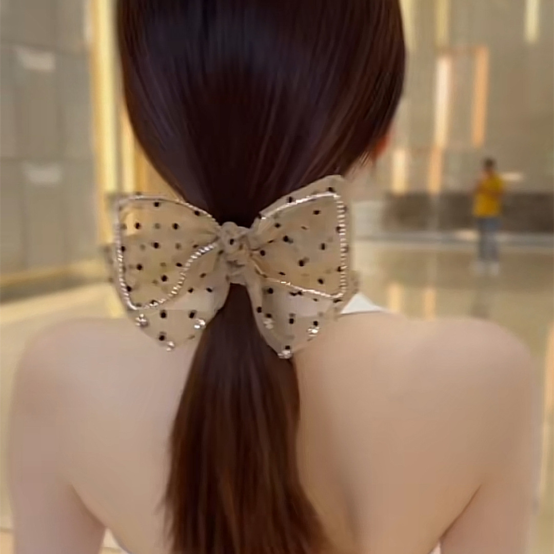 Namas onduladas grandes cuerda de cabeza de arco mujeres chicas de verano 2022 nuevo anillo de cabello de intestino grueso sensación de alta calidad cola de caballo