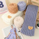 Bear Scarf Woven Material Bag Self-woven Wool Handmade DIY Coarse Wool Group for Girlfriend Gift Ice Line