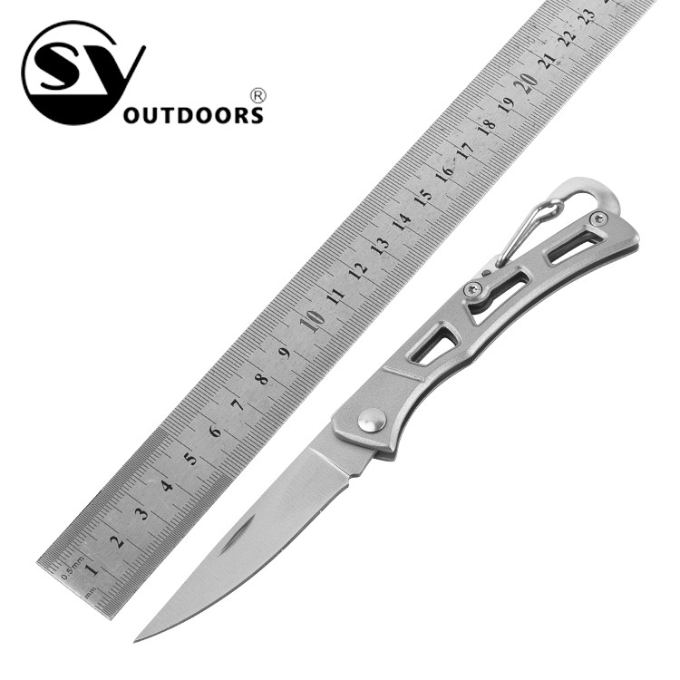 厂家批发折叠刀不锈钢迷你小刀户外便携折刀野外防身户外刀