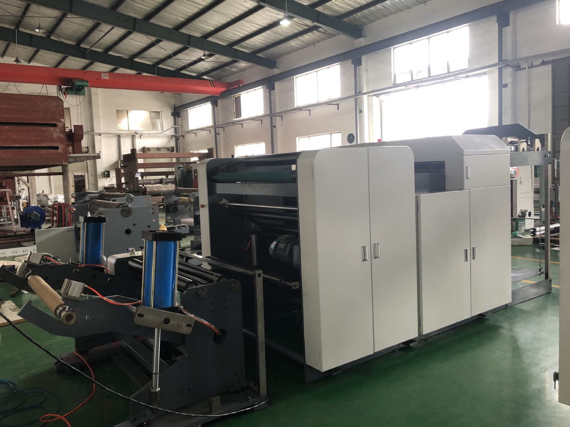 胜钥供应高精度卷筒相纸胶片不干胶纸横纵切机 自动整理横切机