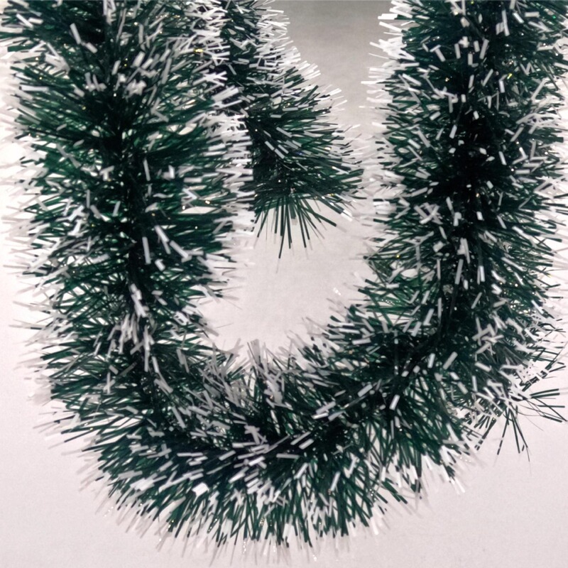 2メートル5階暗号化クリスマス墨緑白辺緑辺彩条花彩帯アカネ雪花毛条シーン配置|undefined