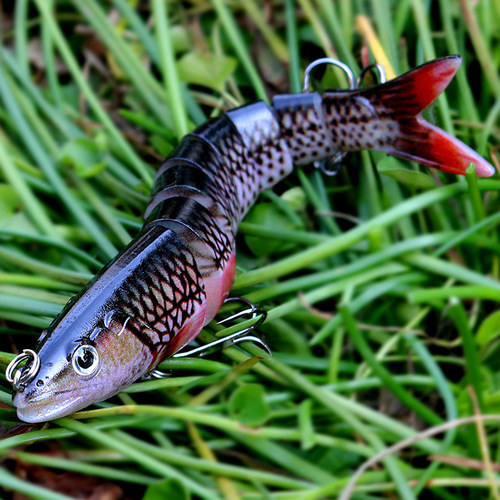 20g squid lure multi-section fish bionic eight-section lure bait broken section hard bait fishing gear manufacturer