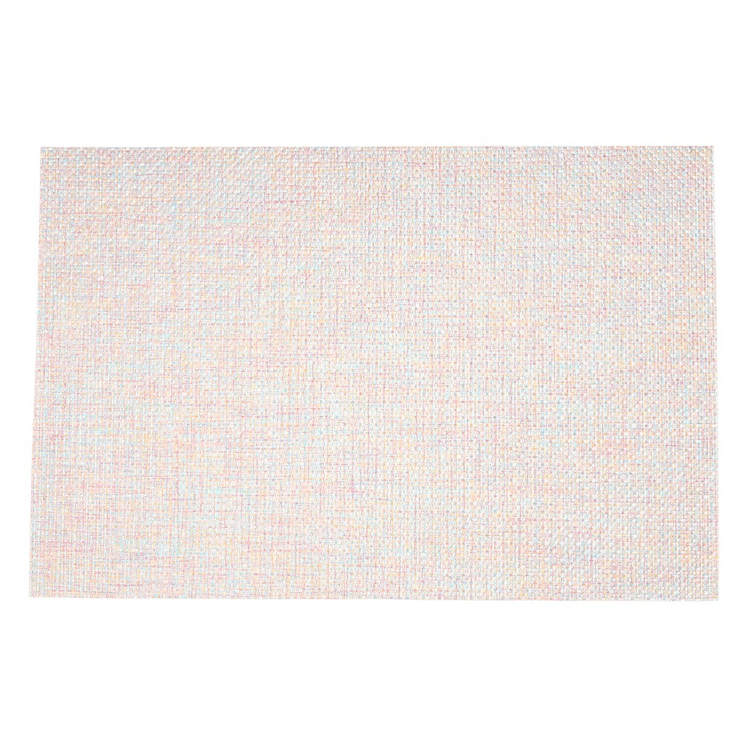 Venta caliente transfronteriza manteles de oro de seda brillante PVC Western placemat color de aislamiento antideslizante estera del hotel almohadilla decorativa estera