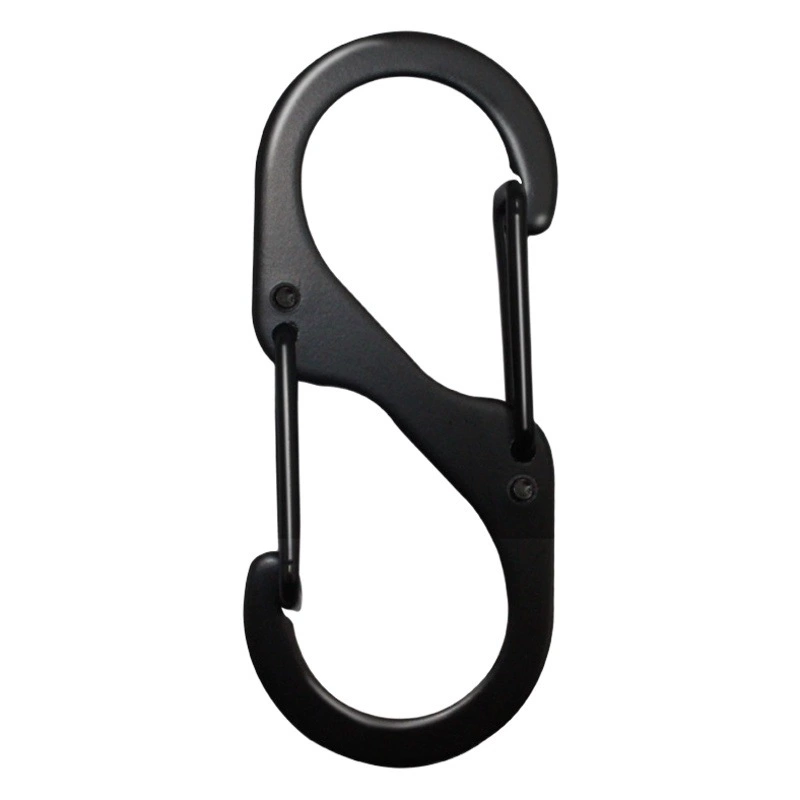 Производитель спот S-образная наружная карабинная пряжка S-образная пружина крючок брелок украшения оптом наружные аксессуары оптом