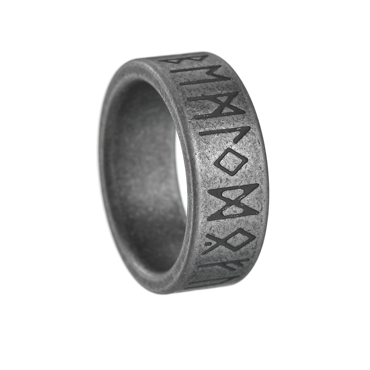 12g Weight Rings Classification Basic Classic Style Geometric 304 Stainless Steel Men'S Rings