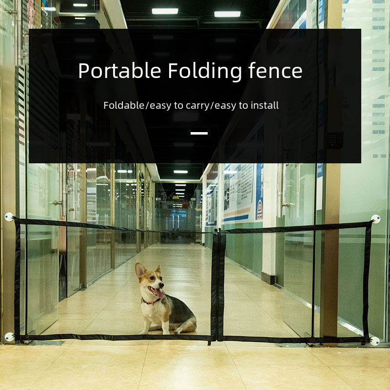 Nylon foldable fence, safe protective sides