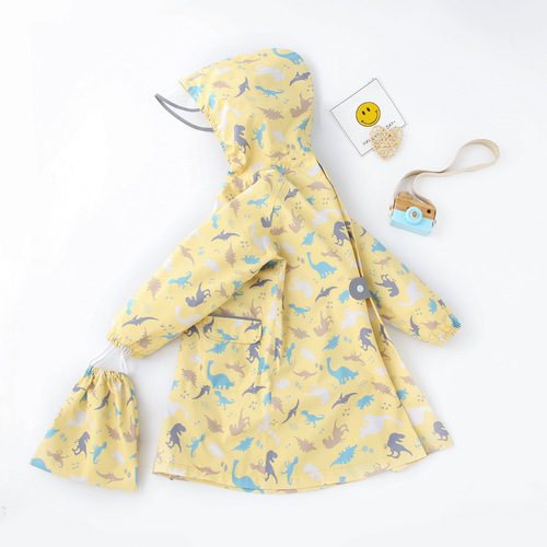  New Children's Raincoat Boys Girls Primary School Children Full Body Children Kindergarten Boy Baby Rain Poncho