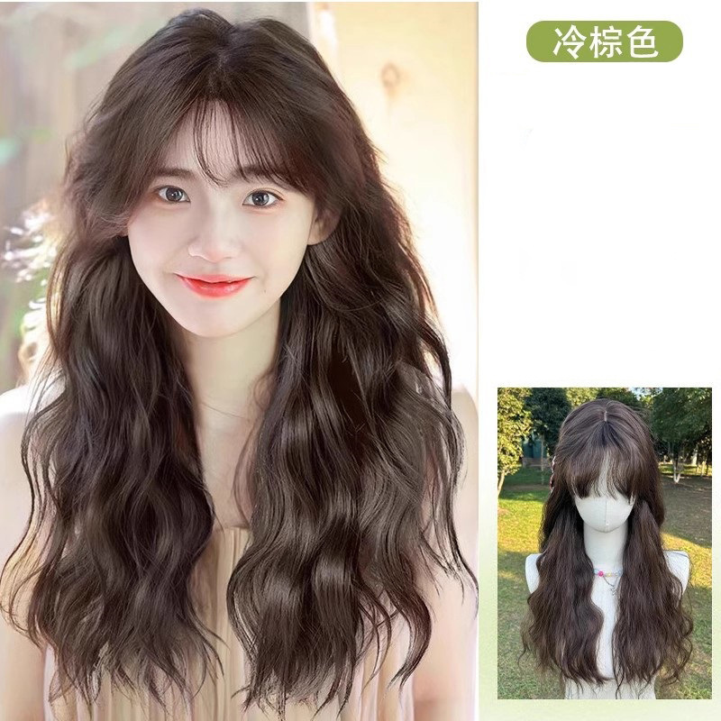 Dm161 cold brown [qi liu sea water wave 65cm]