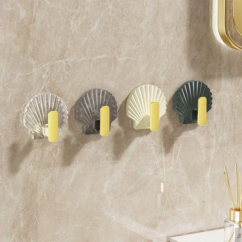 Light Luxury No-Drill Transparent Hook with Strong Adhesive for Hanging Clothes on the Wall, Behind Bedroom Doors, or on the Wall Without Leaving Marks Light Luxury No-Drill Transparent Hook with Strong Adhesive for Hanging Clothes on the Wall, Behind Bedroom Doors, or on the Wall Without Leaving Marks