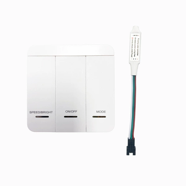 Wireless light panel, switch key, controller, English