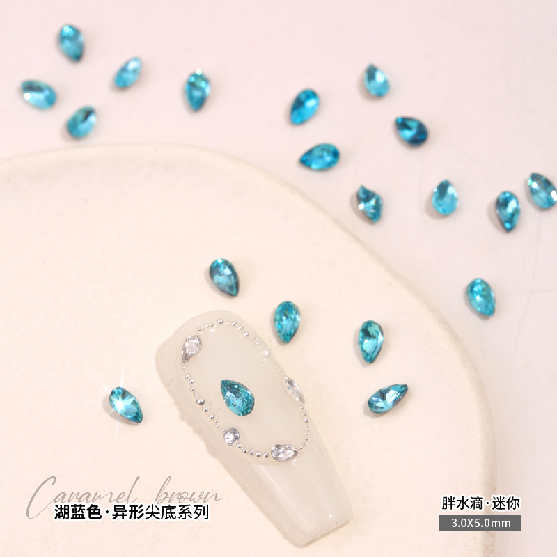뚱뚱한 물방울 3x5mm 싱글