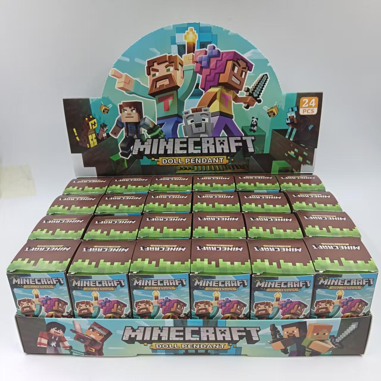 마인크래프트 [24개입] 모두 대형 피규어