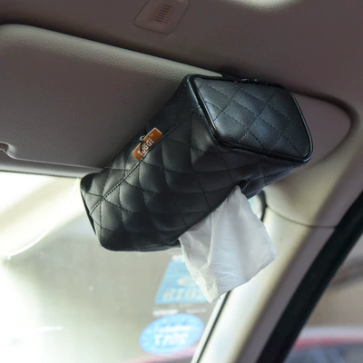 car tissue cover sun visor – Car tissue box/set