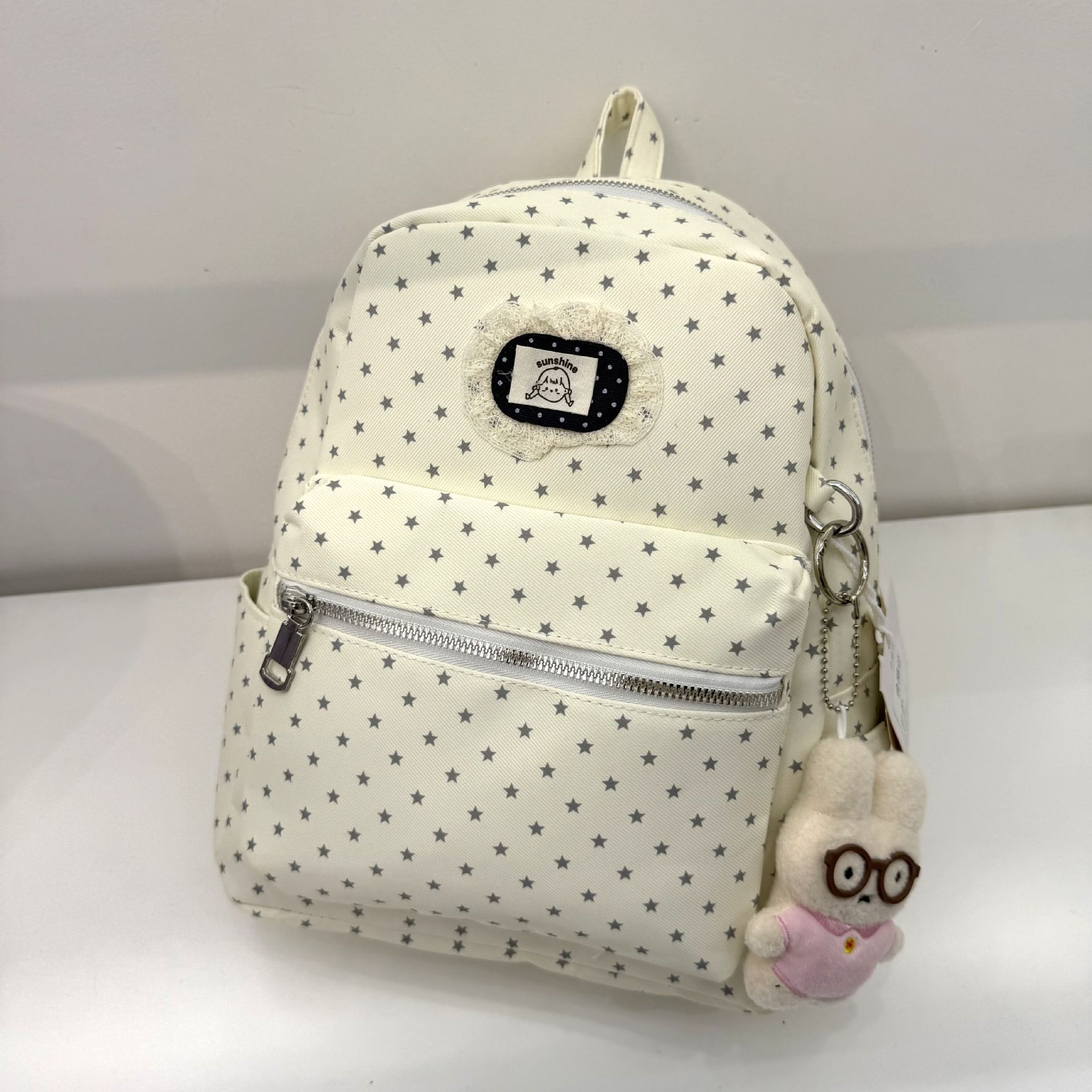 Mochila de dibujos animados para niños, mochila pequeña, 7 - 9 - 11 - 13 años, bolsas de moda para niños y niñas, color caramelo, ligero