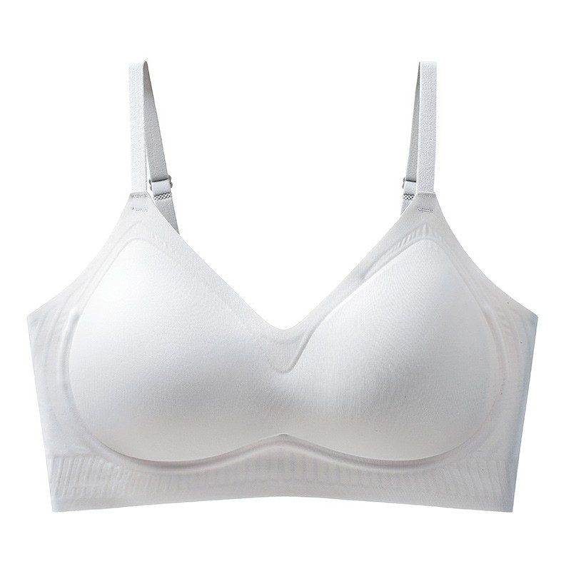 Sujetador para niña, fácil de viajar, pecho pequeño, grande, sin costuras, sujetador sin anillo de acero, ropa interior, ropa interior ajustable