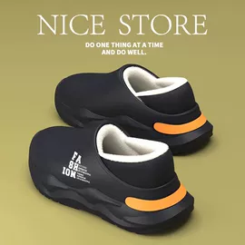 EVA拖鞋;家居棉鞋;女士洞洞鞋