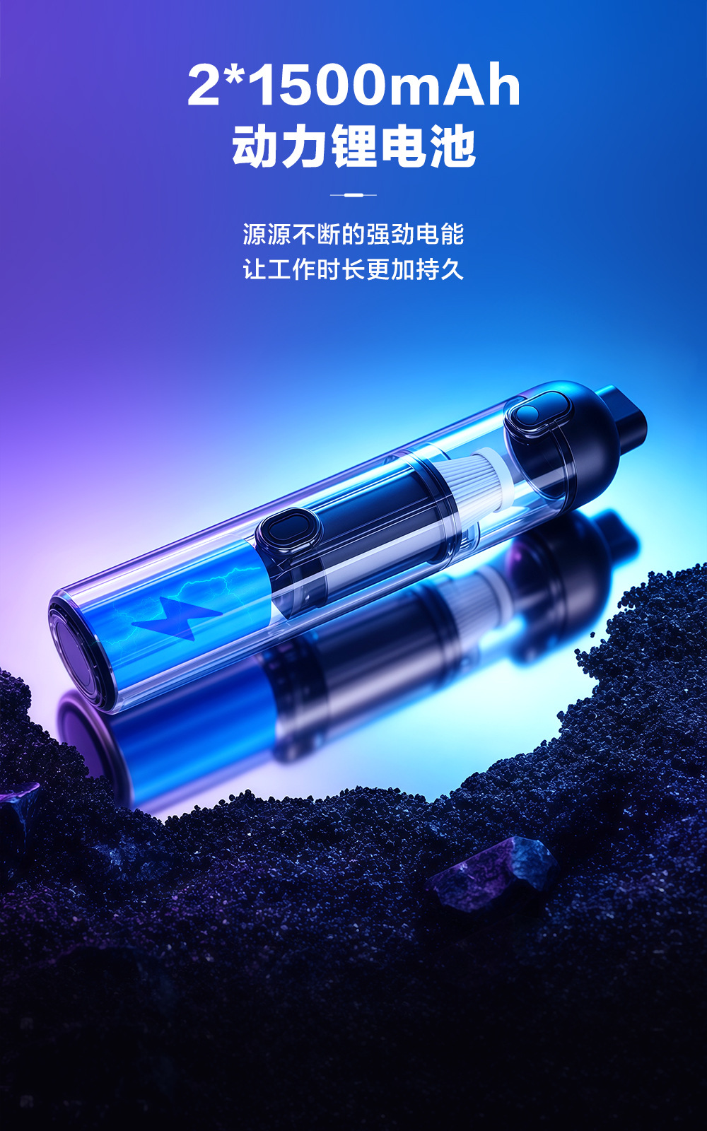 June Brushless Cross-Border Car Vacuum Cleaner Mini Household Compact Portable Handheld Car Dust Remover Handheld Wireless