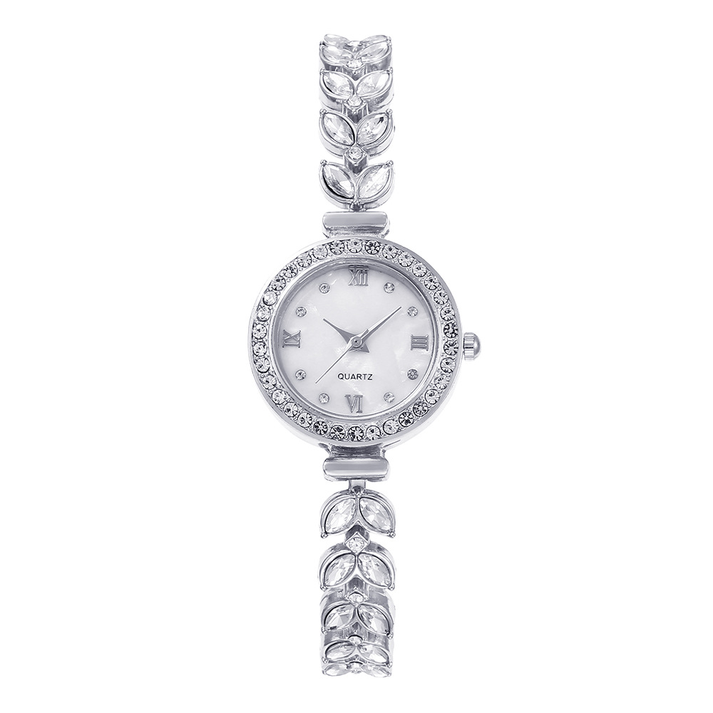 Ceas de lux cu brățară de sirenă pentru femei, model curea de aur, model cuarț, model luminos, model cuarț, model cuarț, model cuarț_voghion.com