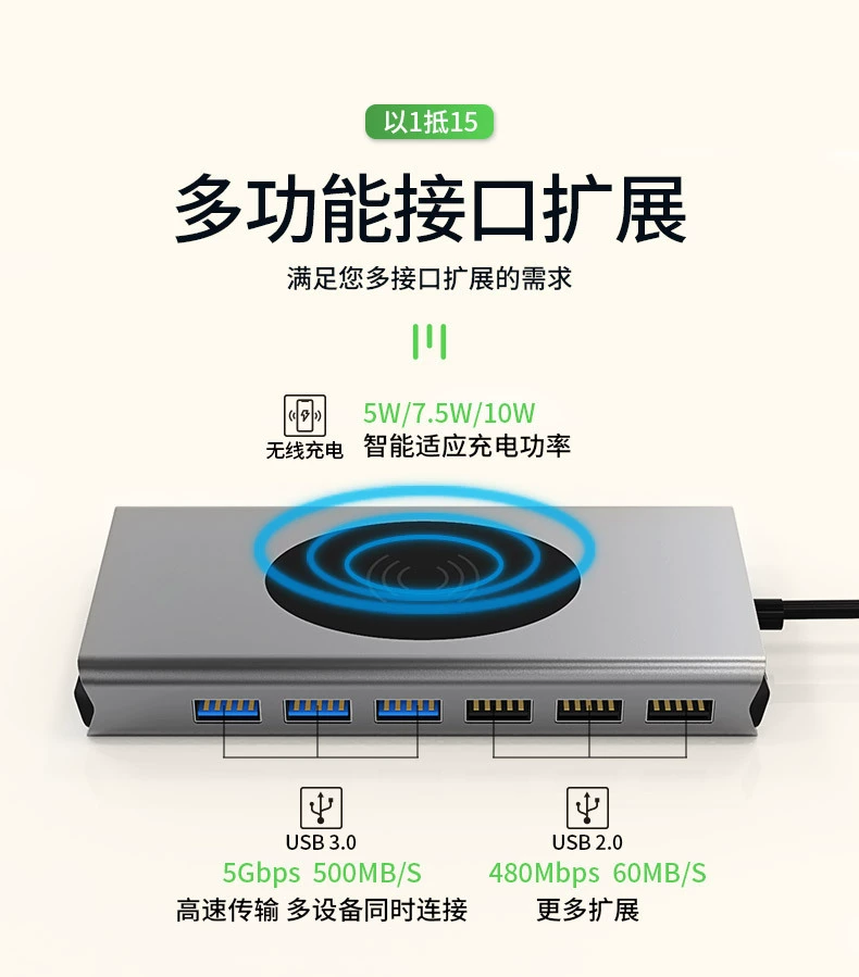 Многоадаптер Thunderbolt ноутбук 34 расширенный разветвитель сетевой кабель конвертер док-станция