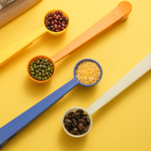 Creative coffee spoon clip coffee spoon measuring spoon sealing clip seasoning milk spoon manufacturers wholesale