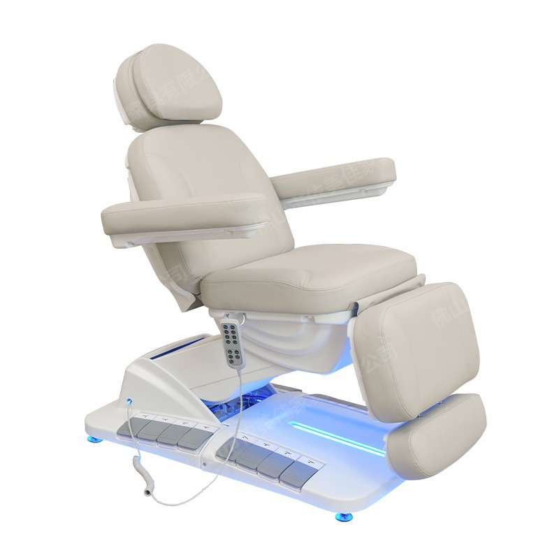 Cama de belleza eléctrica multifuncional Yimei Jia, cama especial para tatuajes de manicuras y belleza médica, cama de masaje de doble propósito