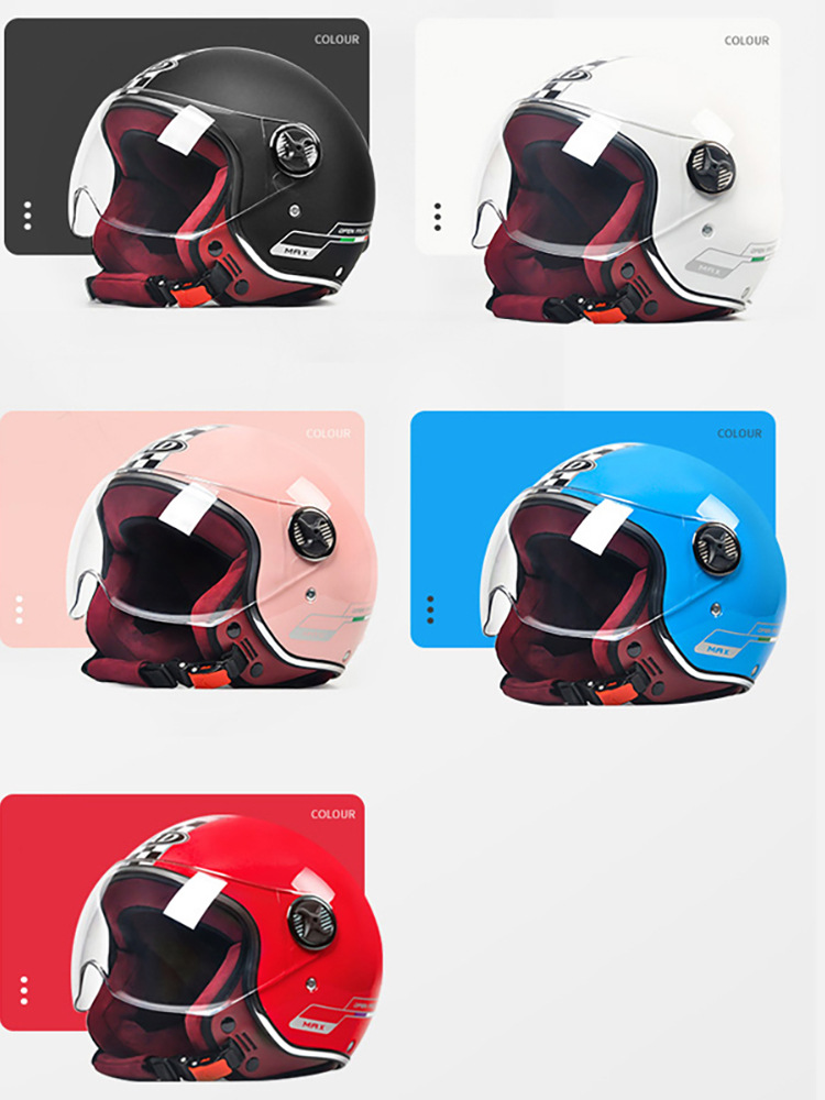 3C Certified Electric Motorcycle Helmet for Women and Men
