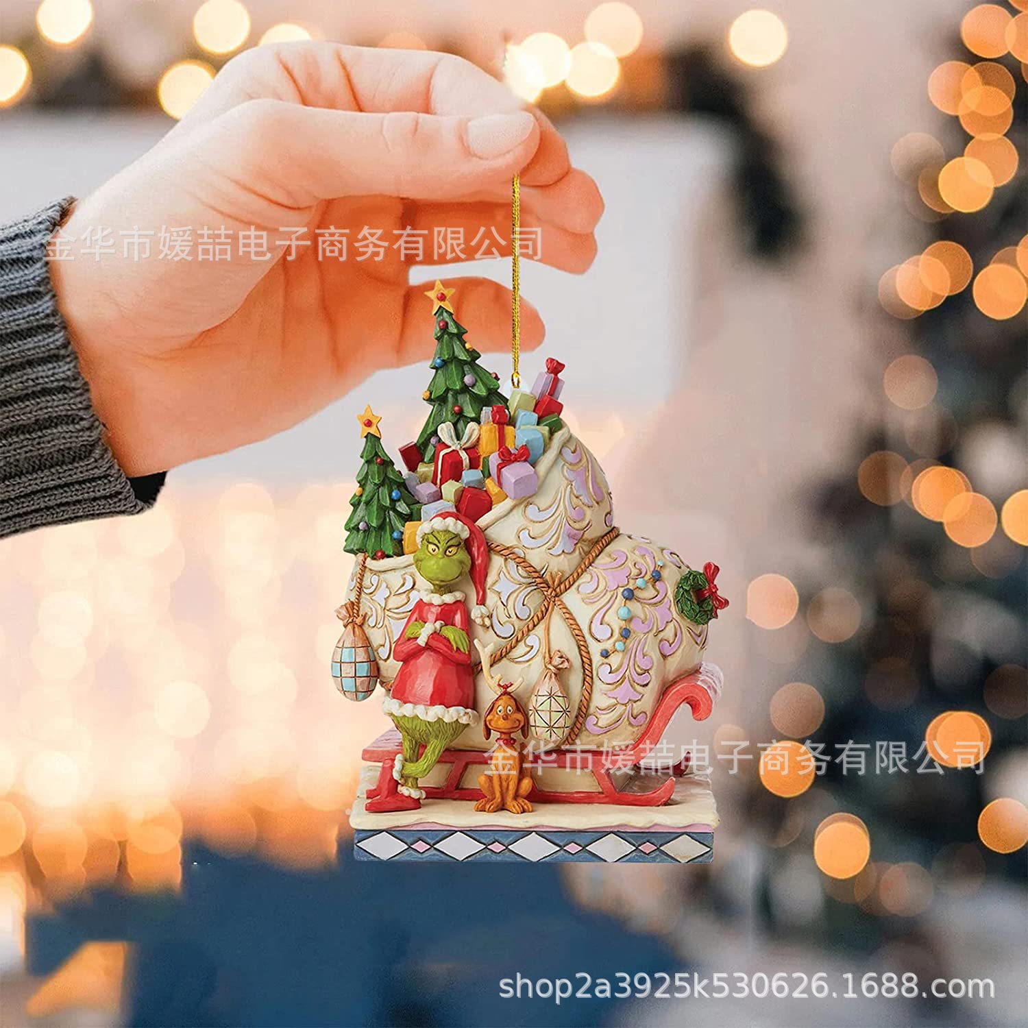2022 nuevos productos transfronterizos colgantes de Navidad colgantes de decoración del hogar colgantes de automóviles espejos retrovisores colgantes de mochila árbol de Navidad image 3