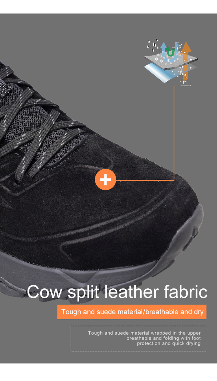 ShoeGlobe ShoeGlobe Outdoor Professional Hiking Men's Trail Running Travel Waterproof Non-Slip Lightweight Trekking Low-Cut Casual Shoes_voghion.com