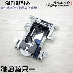 Old-style wardrobe sliding door roller push-pull door pulley clear wheel wall cabinet wheel thick outer track single lower roller