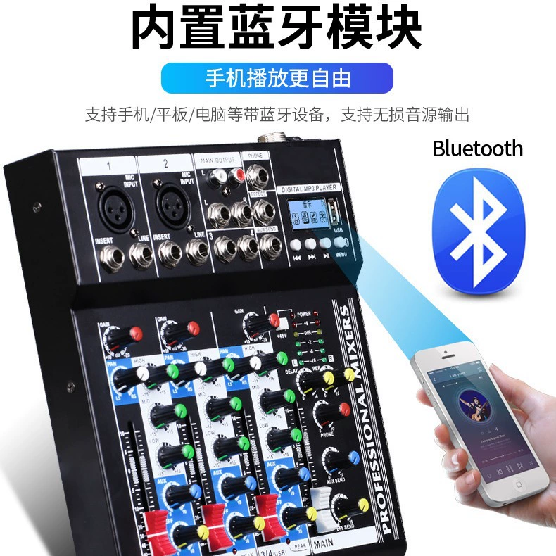 Профессиональные колонки, набор, оборудование, Bluetooth, (跨境 торговля)