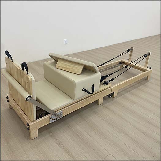 Personalizada aleación de aluminio equipo de ejercicios comerciales sala de yoga órbita completa cama plana gran equipo Pilates núcleo pequeña cama blanca