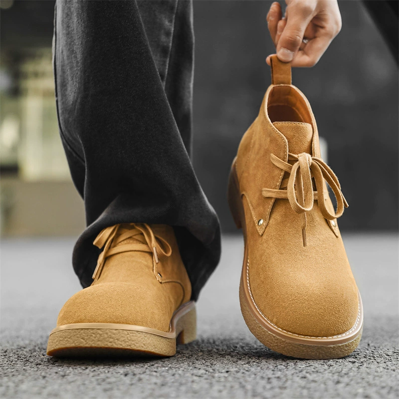 Сапоги Martin 2025 весна и осень новая большая голова увеличивается