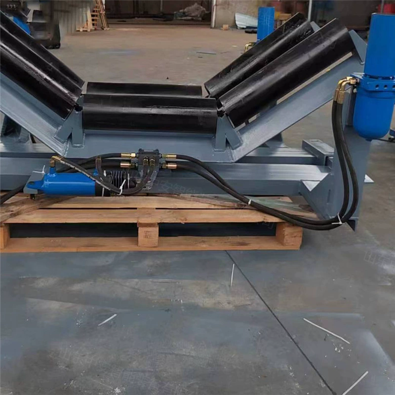 Zhongsheng поставляет ленточный конвейер для угольной шахты для транспортировки гидравлического корректирующего устройства