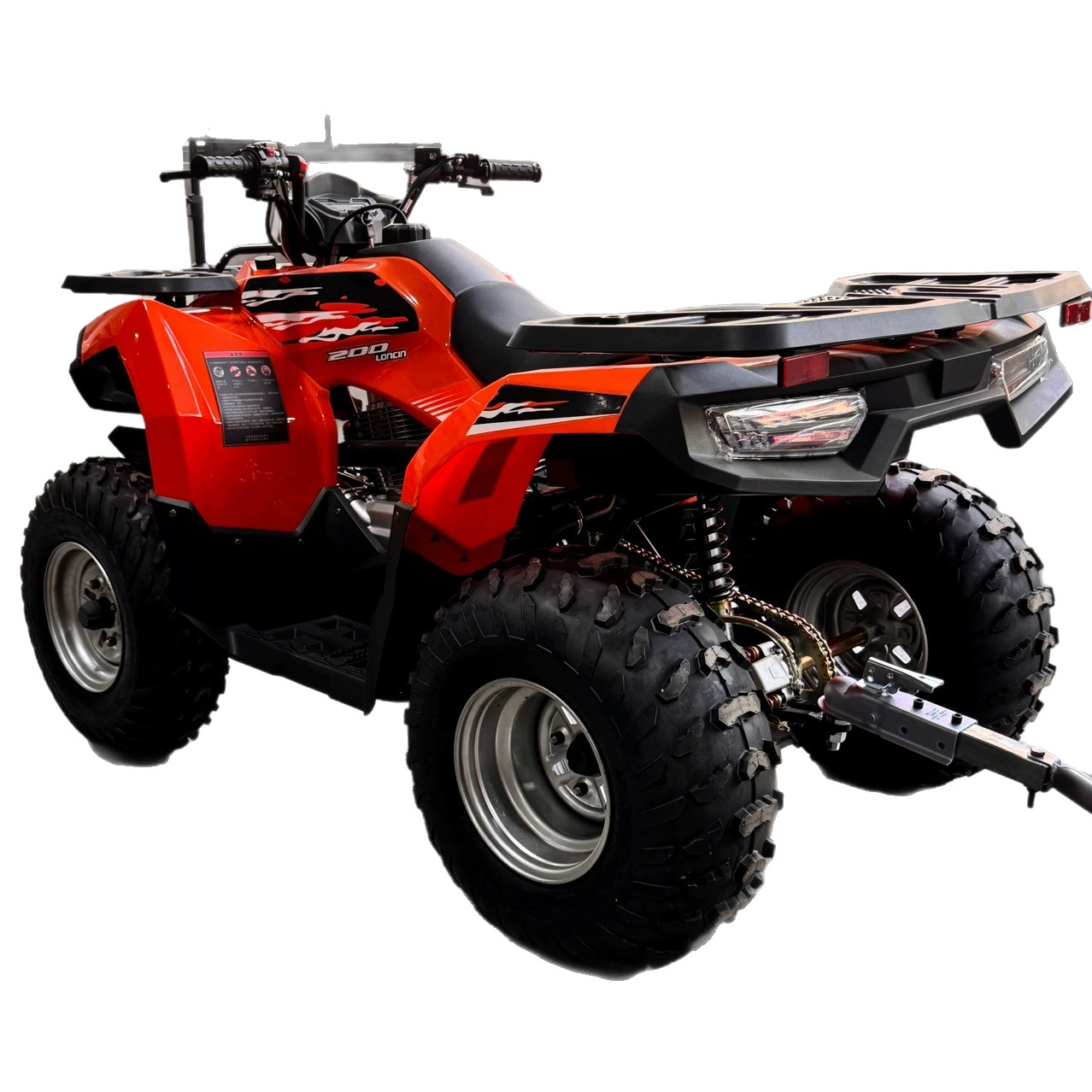 Loncin200 ATV внедорожник 4‑колёсный воздушное охлаждение дисковые тормоза поставляется из физического магазина завода за просмотром товара