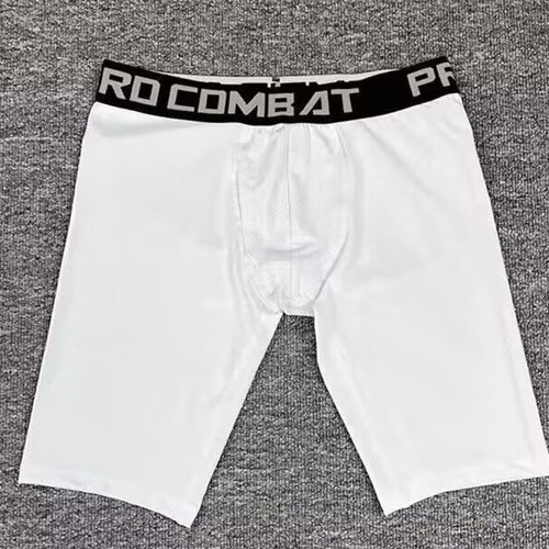 Men's Summer Base Leggings, Quick-Drying Mid-Thigh Workout Bottoms, Fitness Casual 5/8-Inch Athletic Tight Leggings