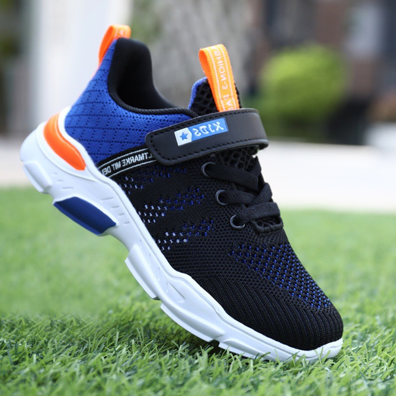 Jinjiang fábrica de zapatos para niños nuevos zapatos deportivos de primavera para niños zapatos casuales transpirables para niños grandes y medianos zapatos para correr
