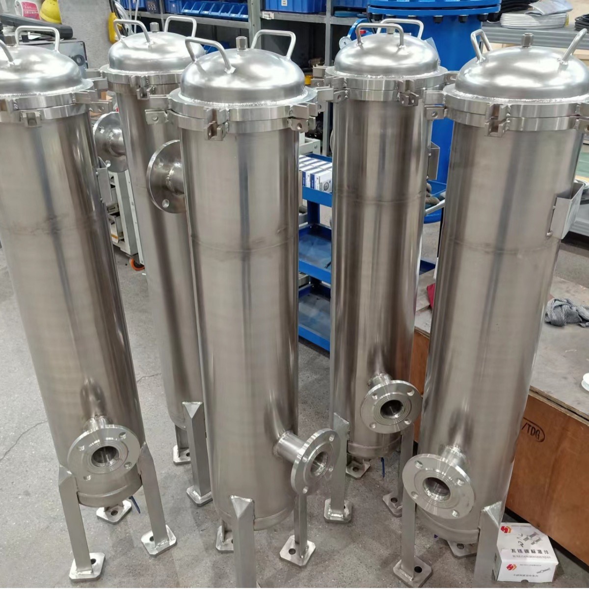 正渲环保  不锈钢保安过滤器  LFB -1-5X 过滤精度高 通量大 耐酸