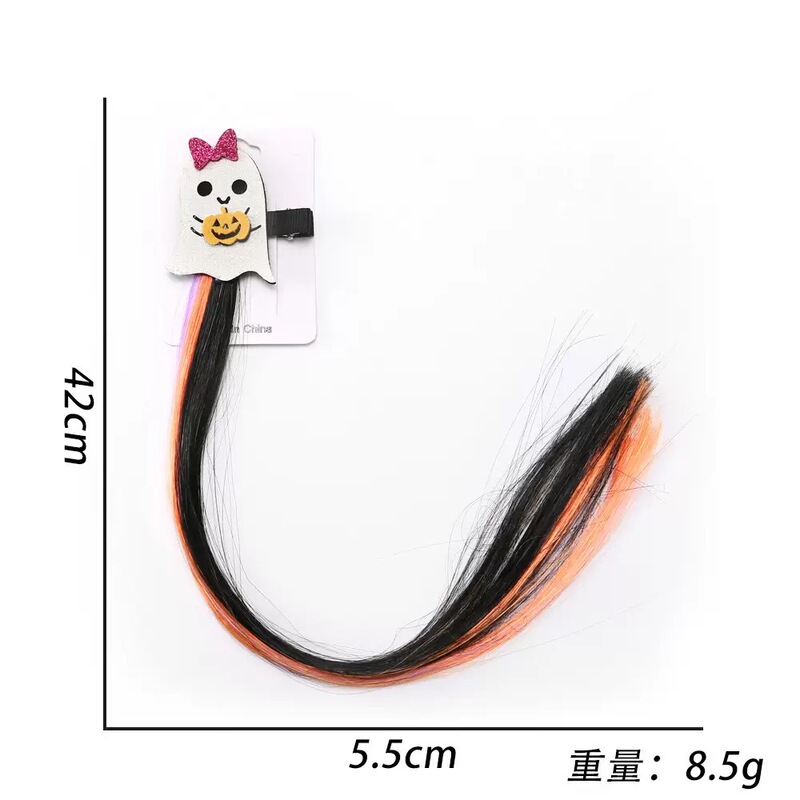 Cross-Border New Halloween Hair Clips and Hair Accessories, Halloween Children's Party Decorations, Pumpkin Ghost Headwear Decorations Manufacturer Cross-Border New Halloween Hair Clips and Hair Accessories, Halloween Children's Party Decorations, Pumpkin Ghost Headwear Decorations Manufacturer